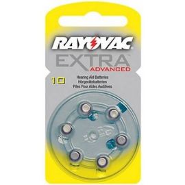 ΜΠΑΤ.RAYOVAC EXTRA ADVANCED 10 BL6 ΓΙΑ ΑΚ.ΒΑΡΗΚ.