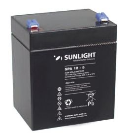 Sunlight Μολύβδου 12V 5A Τετράγωνη F1