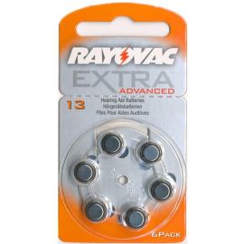 ΜΠΑΤ.RAYOVAC EXTRA ADVANCED 13 BL6 ΓΙΑ ΑΚ.ΒΑΡΗΚ.