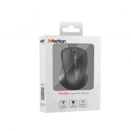 Meetion MT-MINIGO Silent Mini 2.4G Optical Ασύρματο Ποντίκι Άσπρο