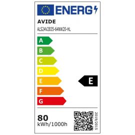 Avide LED Ταινία 24V 8W 4000K IP20 10m 145lm/W