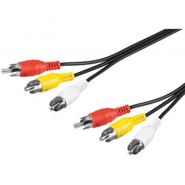 ΚΑΛΩΔΙΟ 3RCA ΣΕ 3RCA 5m