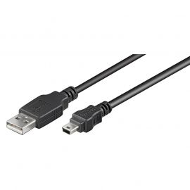 Καλώδιο USB Aρσ./USB Mini 1.5m