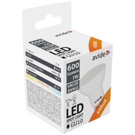 Avide LED Σπότ GU10 7W Λευκό 4000K Value