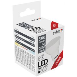 Avide LED Σπότ GU10 7W Θερμό 3000K Value