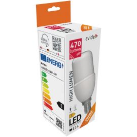 Avide LED Bright Stick Bulb T37 4W E14 Λευκό 4000K