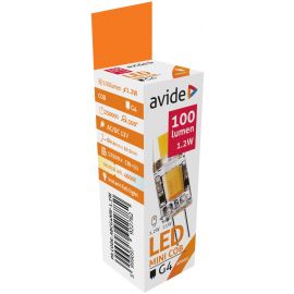 Avide LED G4 1.2W COB Λευκό 4000K