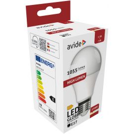 Avide LED Κοινή A60  9.5W E27 Ζεστό 2700K Υψηλής Φωτεινότητας