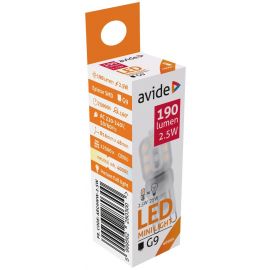 Avide LED G9  2.5W 160° Λευκό 4000K