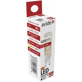 Avide LED G9 4.2W Θερμό 3000K