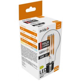 Avide LED Filament Κοινή 9.5W E27 A60 Λευκό 4000K Super Υψηλής Φωτεινότητας