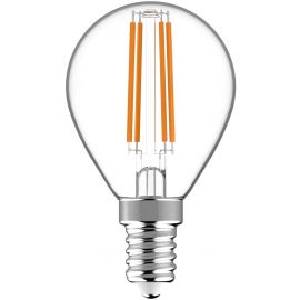 Avide LED Filament Σφαιρική 4.5W E14 Λευκό 4000K