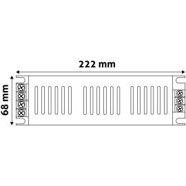 Avide Τροφοδοτικό 12V 200W IP20