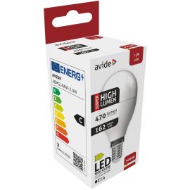 Avide LED Σφαιρική G45 2.9W E14 Θερμό 3000K Super Υψηλής Φωτεινότητας