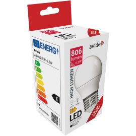 Avide LED Σφαιρική G45 6.5W E27 Θερμό 2700K Υψηλής Φωτεινότητας