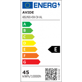 Avide LED Panel 60x60cm 45W Ψυχρό 6400K 100lm/W Value Range