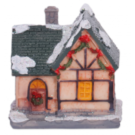 Artezan Christmas LED Table Top House Decoration 5.5*5.5*4.5cm