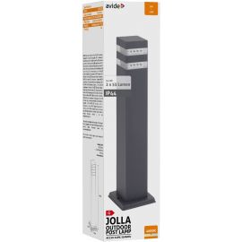 Avide Εξωτερικό Φωτιστικό Κήπου Jolla LED 2W Λευκό 500mm IP44 Ανθρακί