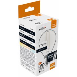 Avide LED White Filament Mini Globe 4.5W E14 NW 4000K