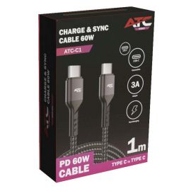 ATC-C1 Charge & Sync Cable Type C/C 60W