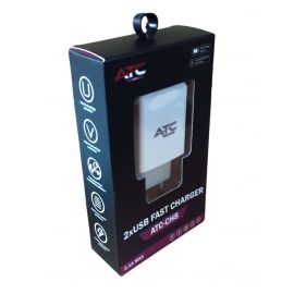 ATC-CH8 2xUSB FAST CHARGER