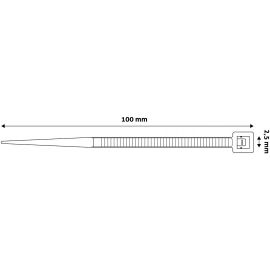 Entac Δεματικά ECT-2.5-100-B Μαύρο