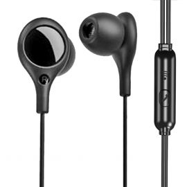 XO EP46 Noise-cancelling in-ear sleep Handsfree  1.2μ Μαύρο