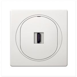 EON HDMI/HDMI socket Keystone, white