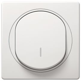 EON E627.00 Alternative switch with indication, white