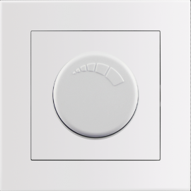 Entac Arnold Recessed wall switch dimmer max.200W White