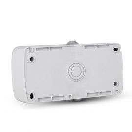 Entac Stephan surface mounted wall socket earthed 2x IP54