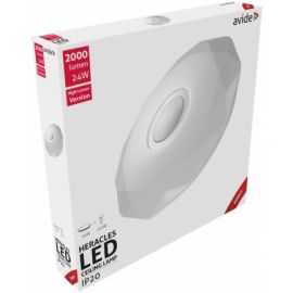 Avide LED Μοντέρνα Πλαφονιέρα Οροφής Heracles 24W 395*66mm Θερμό 3000K