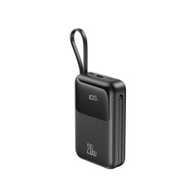 XO PR234 22.5W+PD20W Powerbank γρήγορης φόρτισης 20000mAh (Μαύρο)