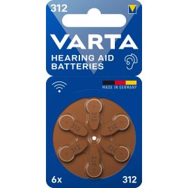 VARTA Μπαταρία βαρηκοΐας 312 6 pcs